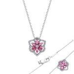 Ofertas Destacadas: Cuentas de Plata de Ley 925 con Diseño de Flor y Lazo, Zirconia, para Pendientes, Anillos, Colgantes, Ideales para Pulseras y Collares DIY de Mujer, Regalos de Joyería - Imagen 4