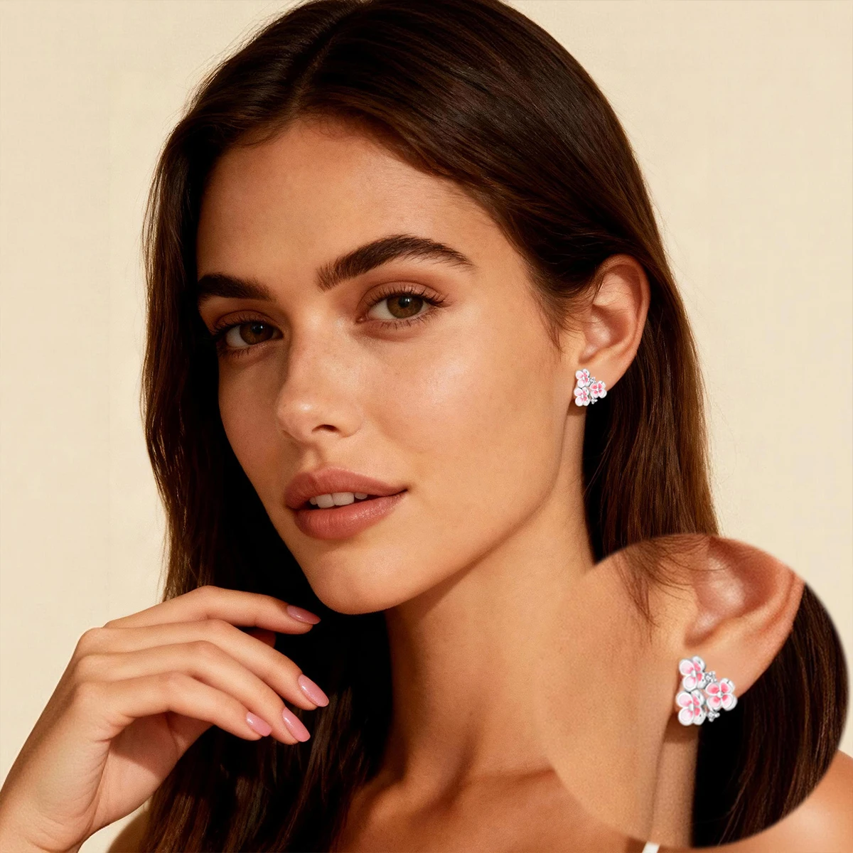 Ofertas Destacadas: Cuentas de Plata de Ley 925 con Diseño de Flor y Lazo, Zirconia, para Pendientes, Anillos, Colgantes, Ideales para Pulseras y Collares DIY de Mujer, Regalos de Joyería