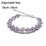 Ofertas Destacadas: Cuentas de Plata de Ley 925 con Diseño de Flor y Lazo, Zirconia, para Pendientes, Anillos, Colgantes, Ideales para Pulseras y Collares DIY de Mujer, Regalos de Joyería - Imagen 3