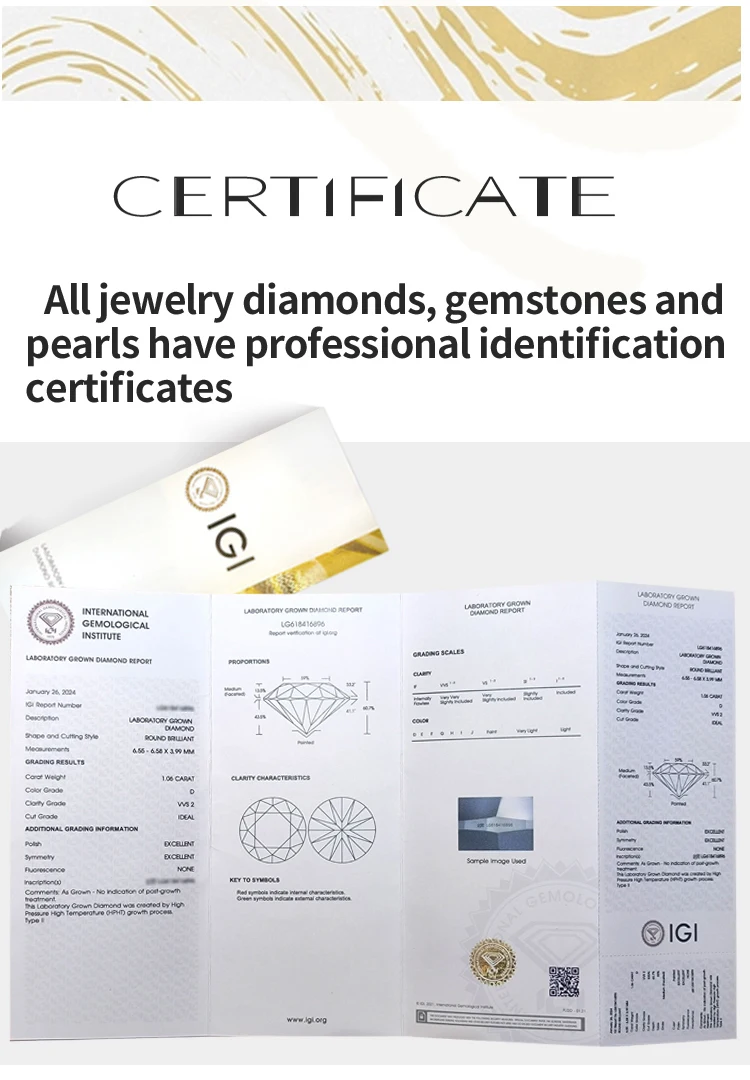 JEWELLWANG Colgante de diamante creado en laboratorio con brillo flotante, cuentas redondas de oro amarillo de 18 quilates, cadena ajustable suspendida, regalo de diamante Real JEWELLWANG Colgante de diamante creado en laboratorio con brillo flotante, cuentas redondas de oro amarillo de 18 quilates, cadena ajustable suspendida, regalo de diamante Real