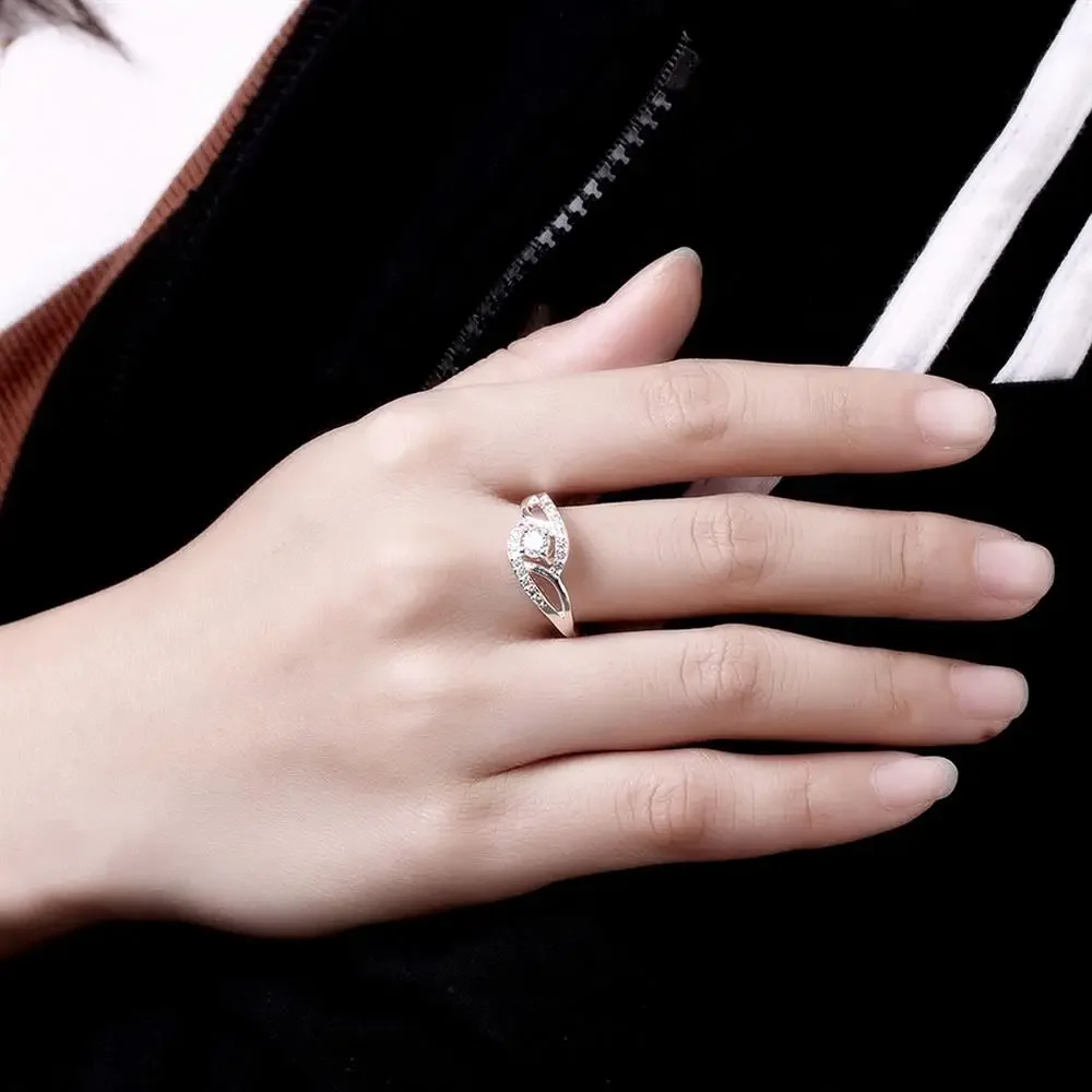 Nueva ropa de calle, anillos de diamantes de circón brillante de Plata de Ley 925 para mujer, regalos de fiesta de boda, joyería fina, anillos de compromiso Nueva ropa de calle, anillos de diamantes de circón brillante de Plata de Ley 925 para mujer, regalos de fiesta de boda, joyería fina, anillos de compromiso