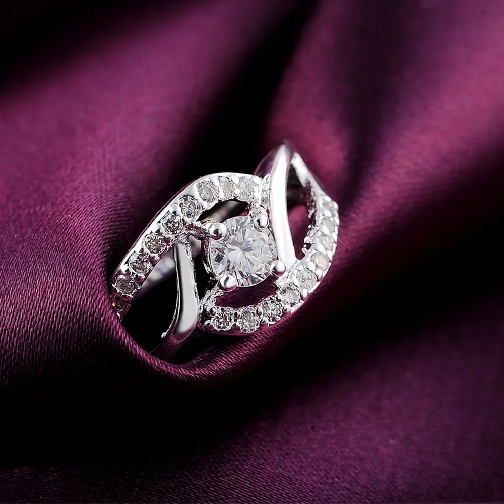 Nueva ropa de calle, anillos de diamantes de circón brillante de Plata de Ley 925 para mujer, regalos de fiesta de boda, joyería fina, anillos de compromiso Nueva ropa de calle, anillos de diamantes de circón brillante de Plata de Ley 925 para mujer, regalos de fiesta de boda, joyería fina, anillos de compromiso