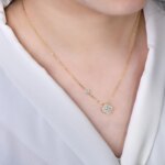 Rrjzz GRA certificado D-Color VVS1 Moissanite colgante collar laboratorio creado imitación diamante para mujeres encanto collar joyería regalo - Imagen 6