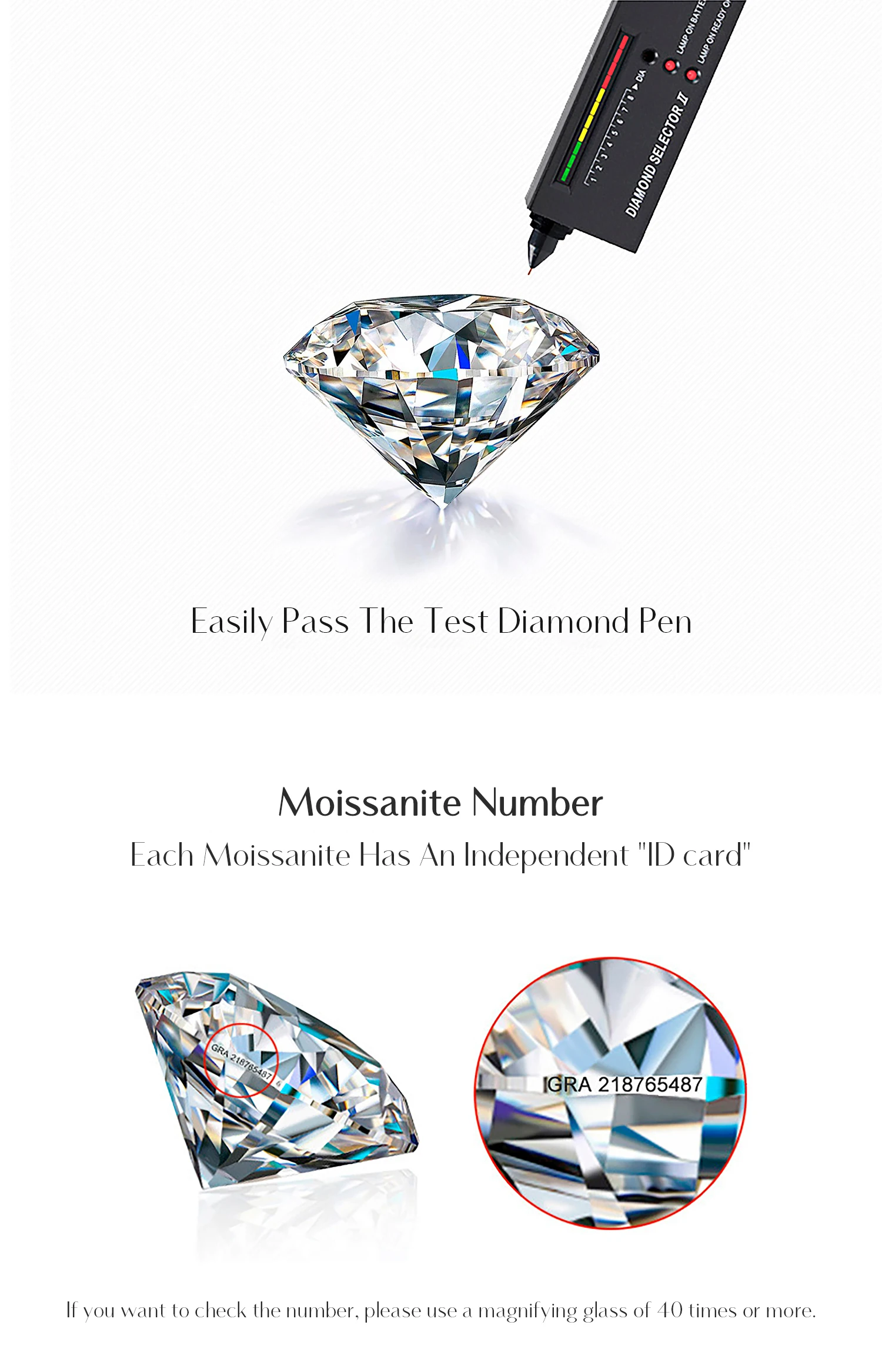 MODIAN-Anillo de diamante de laboratorio de moissanita para mujer, Plata de Ley 925, compromiso de boda, chapado en platino, joyería fina