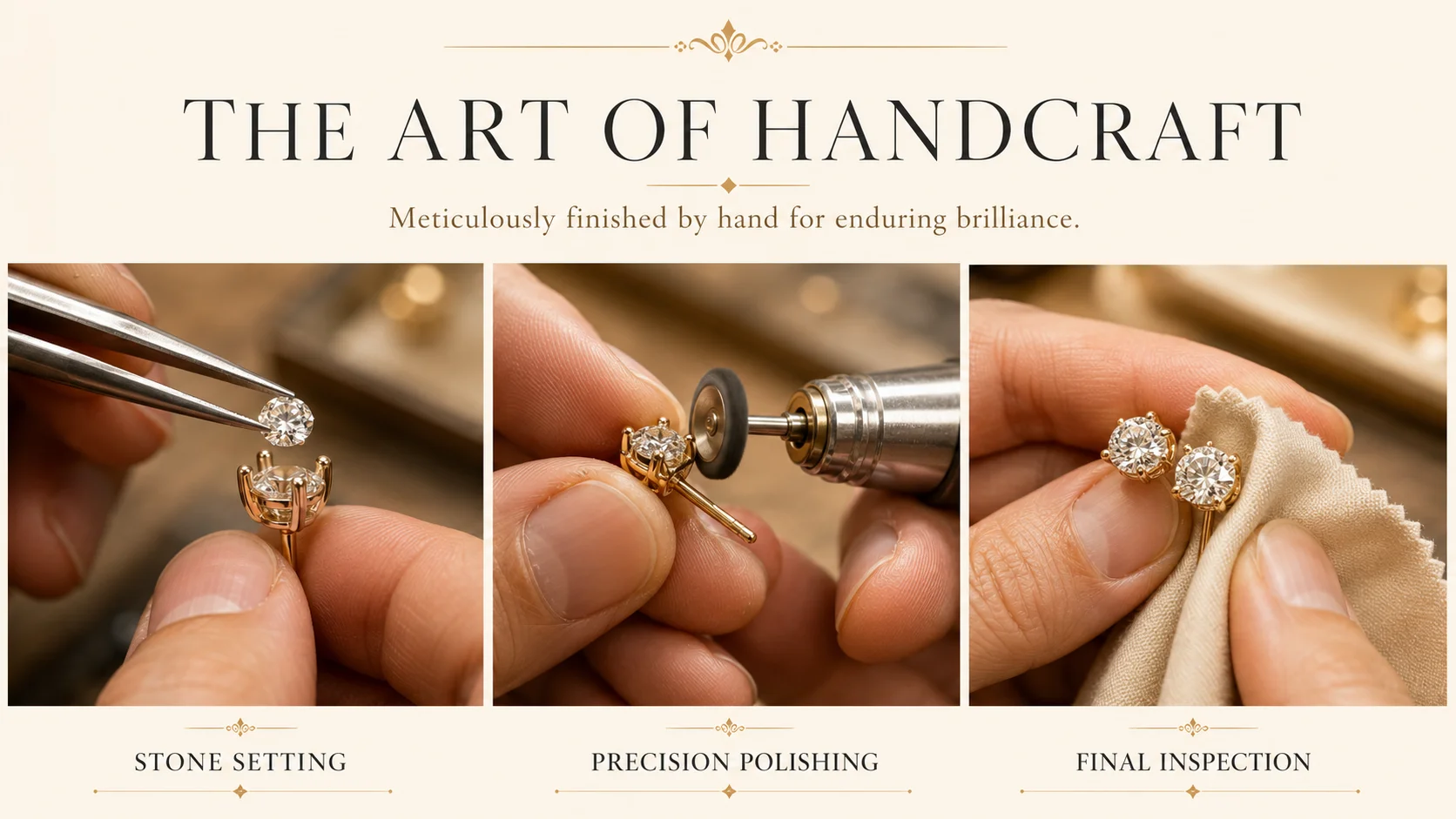 Pendientes de Diamantes Cultivados en Laboratorio Personalizados, Oro de 9K y 14K, 0.1ct a 1ct, Claridad VS, Color D, Joyería Fina para Mujer, Aniversario, Compromiso