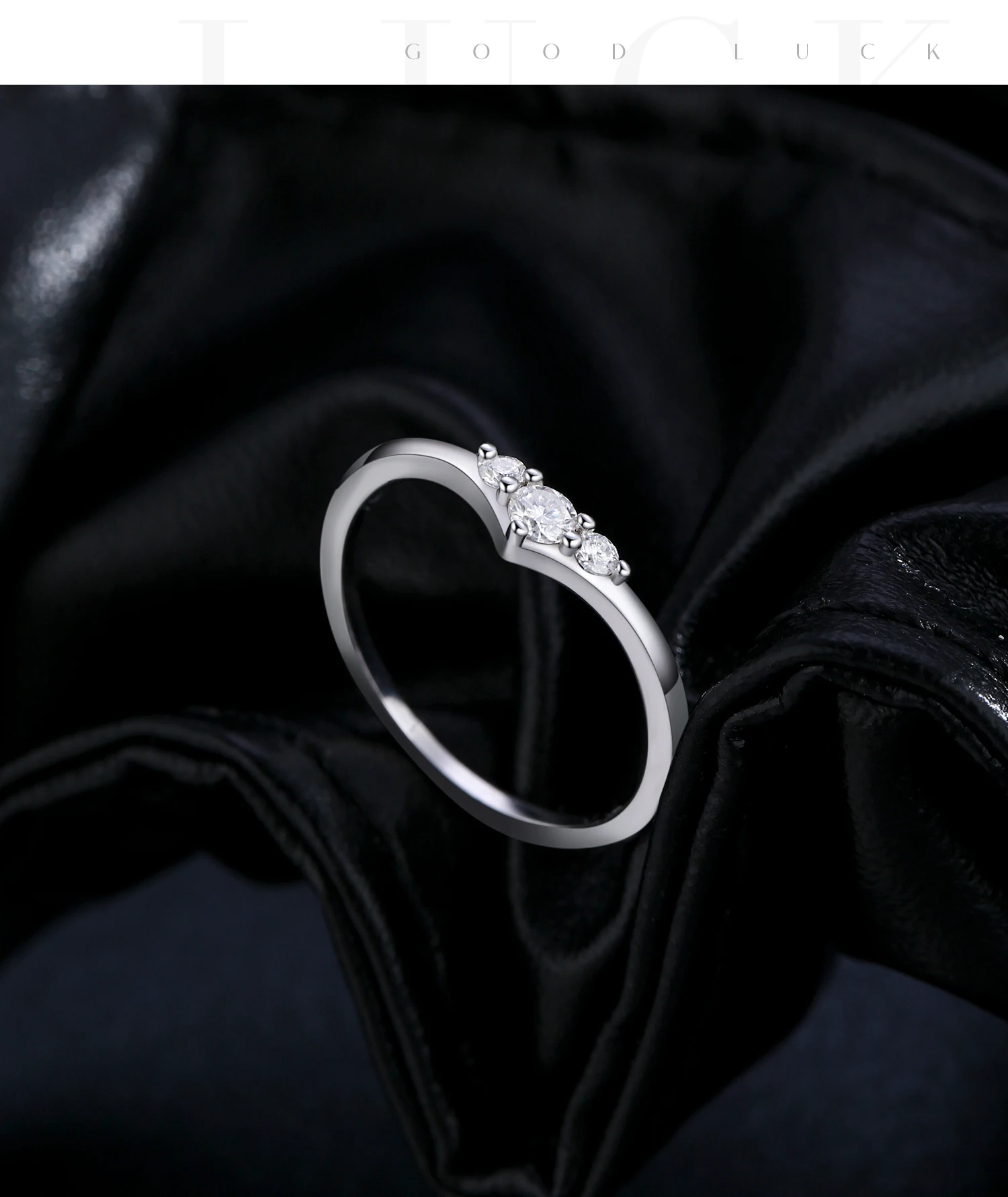 Anillo MODIAN de moissanita Simple eternidad, Plata de Ley 925, anillos de boda finos simples brillantes para mujer, regalo de joyería fina