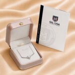 Collar de Diamantes Cultivados en Laboratorio Personalizado, Oro de 9K y 14K, 1.4cttw, Claridad VS, Color D, Joyería Fina para Mujer, Aniversario, Compromiso - Imagen 4