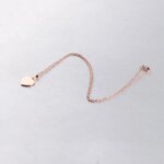 Lote de 10 Uds. De collar con colgante de corazón de acero inoxidable para mujer, paquete de accesorios de joyería de moda - Imagen 3
