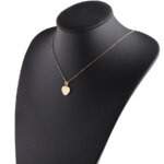 Lote de 10 Uds. De collar con colgante de corazón de acero inoxidable para mujer, paquete de accesorios de joyería de moda - Imagen 5