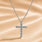 Collar de Diamantes Cultivados en Laboratorio Personalizado, Oro de 9K y 14K, 2.2mm 3mm, Claridad VS, Color D, Joyería Fina para Mujer, Aniversario, Compromiso - Imagen 2