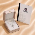 Collar de Diamantes Cultivados en Laboratorio Personalizado, Oro de 9K y 14K, 2.2mm 3mm, Claridad VS, Color D, Joyería Fina para Mujer, Aniversario, Compromiso - Imagen 4