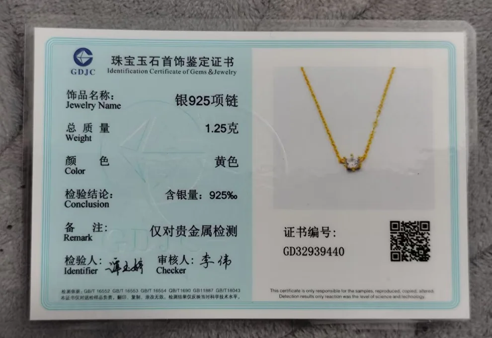 Jkeli-collar chapado en oro de 18k para mujer, de Plata de Ley 925, cadena de clavícula de circón brillante individual, joyería de boda