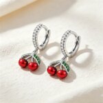Nuevos Pendientes Colgantes de Plata 925 con Diseño de Lazo, Corazón, Cruz, Ojo Turco, Garra, Perla y Circonita Incrustada para Mujer, Joyería Diaria y de Fiesta, Regalos - Imagen 4
