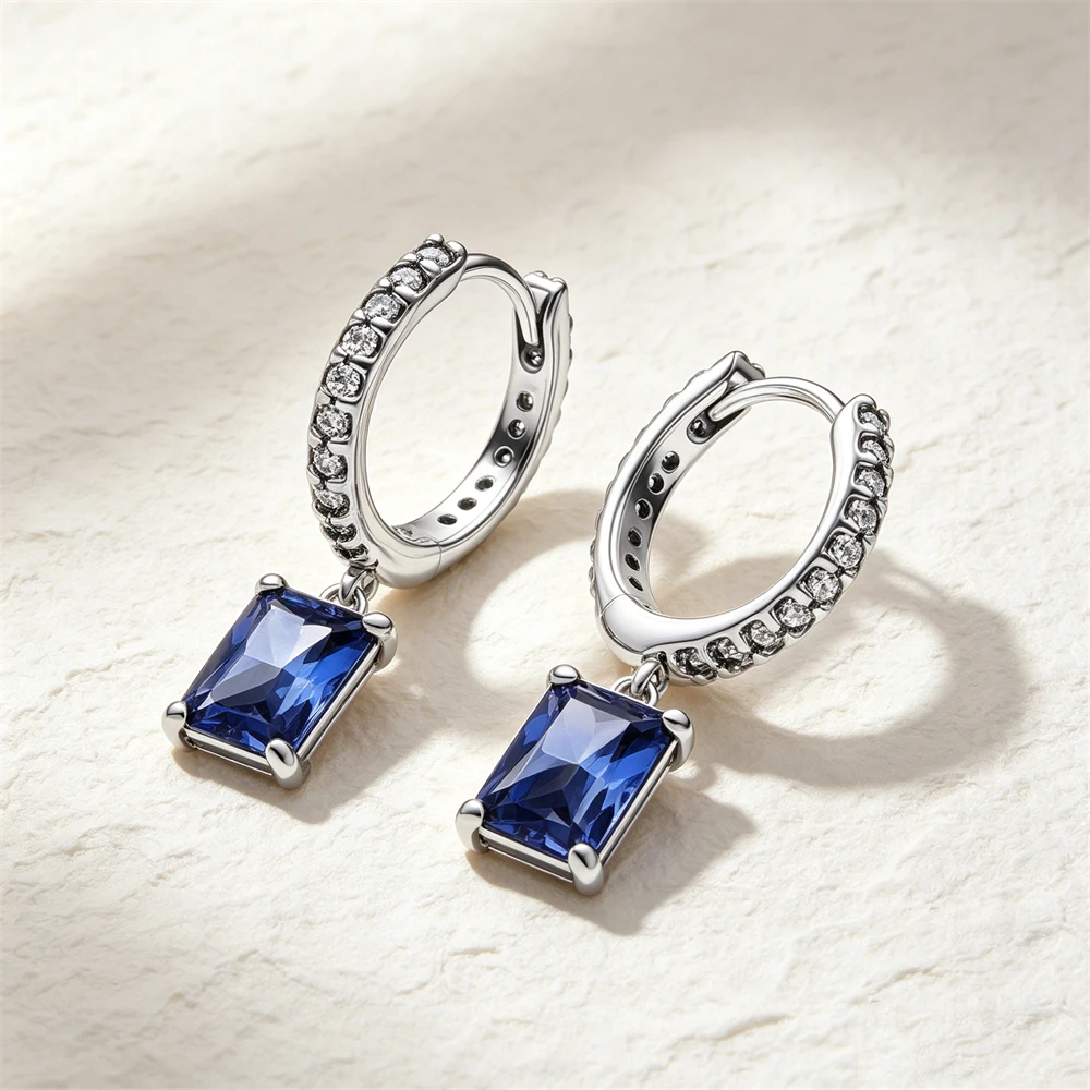 Nuevos Pendientes Colgantes de Plata 925 con Diseño de Lazo, Corazón, Cruz, Ojo Turco, Garra, Perla y Circonita Incrustada para Mujer, Joyería Diaria y de Fiesta, Regalos