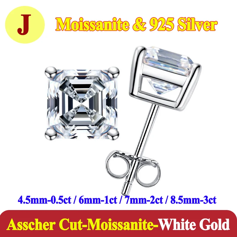 Pendientes de lujo de 0,5-3 quilates Marquesa corazón pera Moissanite pendientes de diamante para mujer pendientes de plata de ley 925 para mujer joyería nueva
