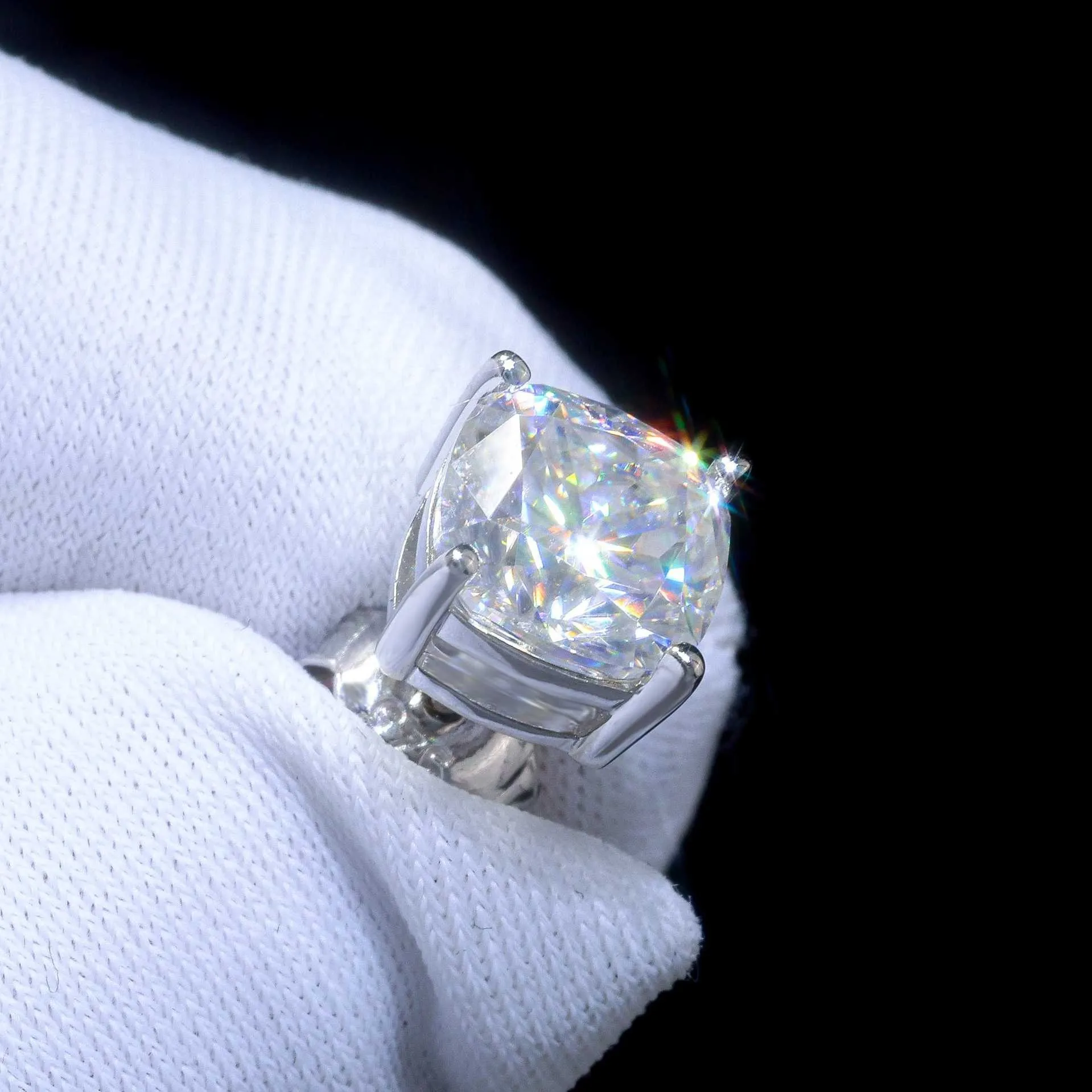 Pendientes de lujo de 0,5-3 quilates Marquesa corazón pera Moissanite pendientes de diamante para mujer pendientes de plata de ley 925 para mujer joyería nueva
