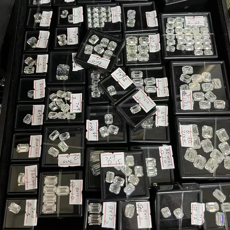Pendientes de lujo de 0,5-3 quilates Marquesa corazón pera Moissanite pendientes de diamante para mujer pendientes de plata de ley 925 para mujer joyería nueva