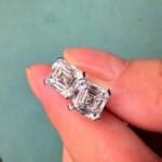Pendientes de lujo de 0,5-3 quilates Marquesa corazón pera Moissanite pendientes de diamante para mujer pendientes de plata de ley 925 para mujer joyería nueva - Imagen 2