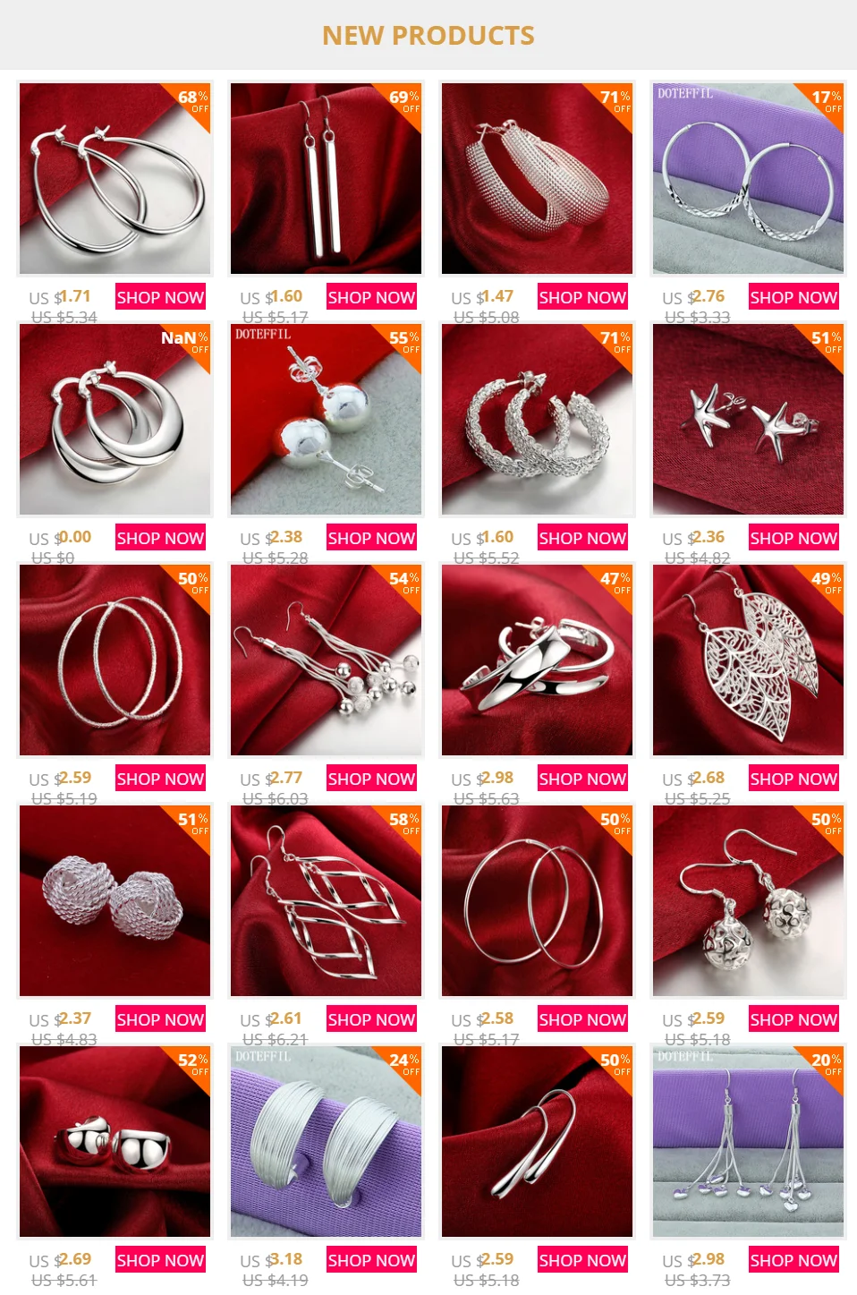 DOTEFFIL-pendientes de aro grandes para mujer, de Plata de Ley 925, círculo redondo mate, 50mm, joyería de moda europea, regalo, gran oferta