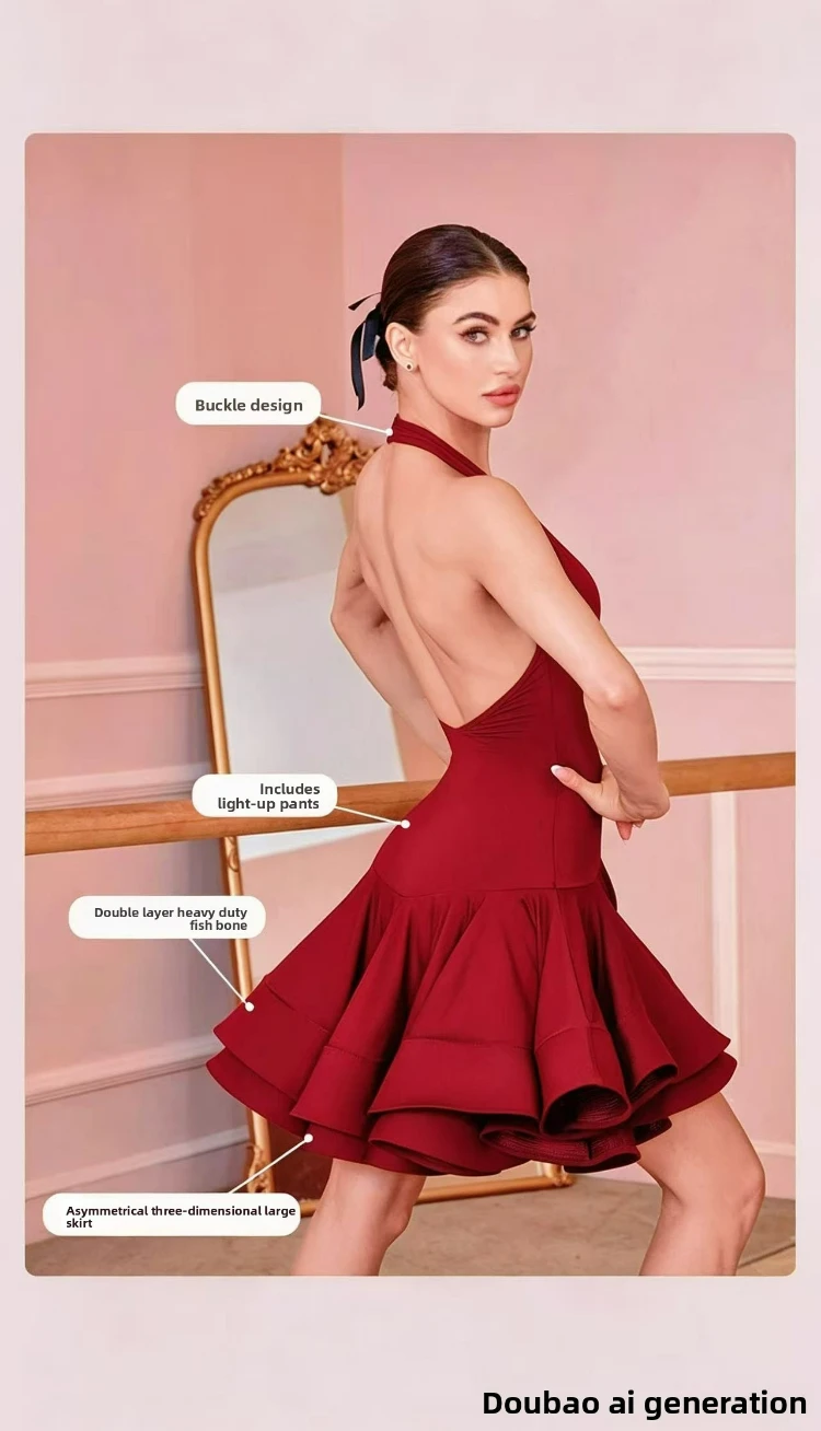 Vestido para mujer de poliéster
