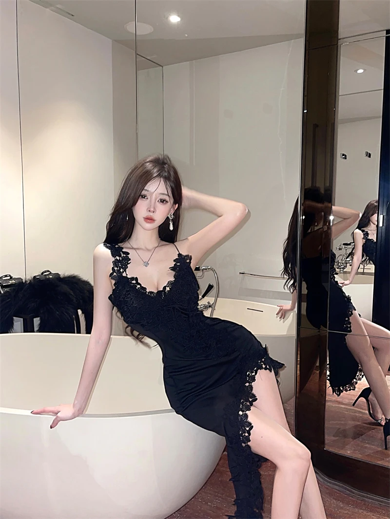 Vestido con encaje