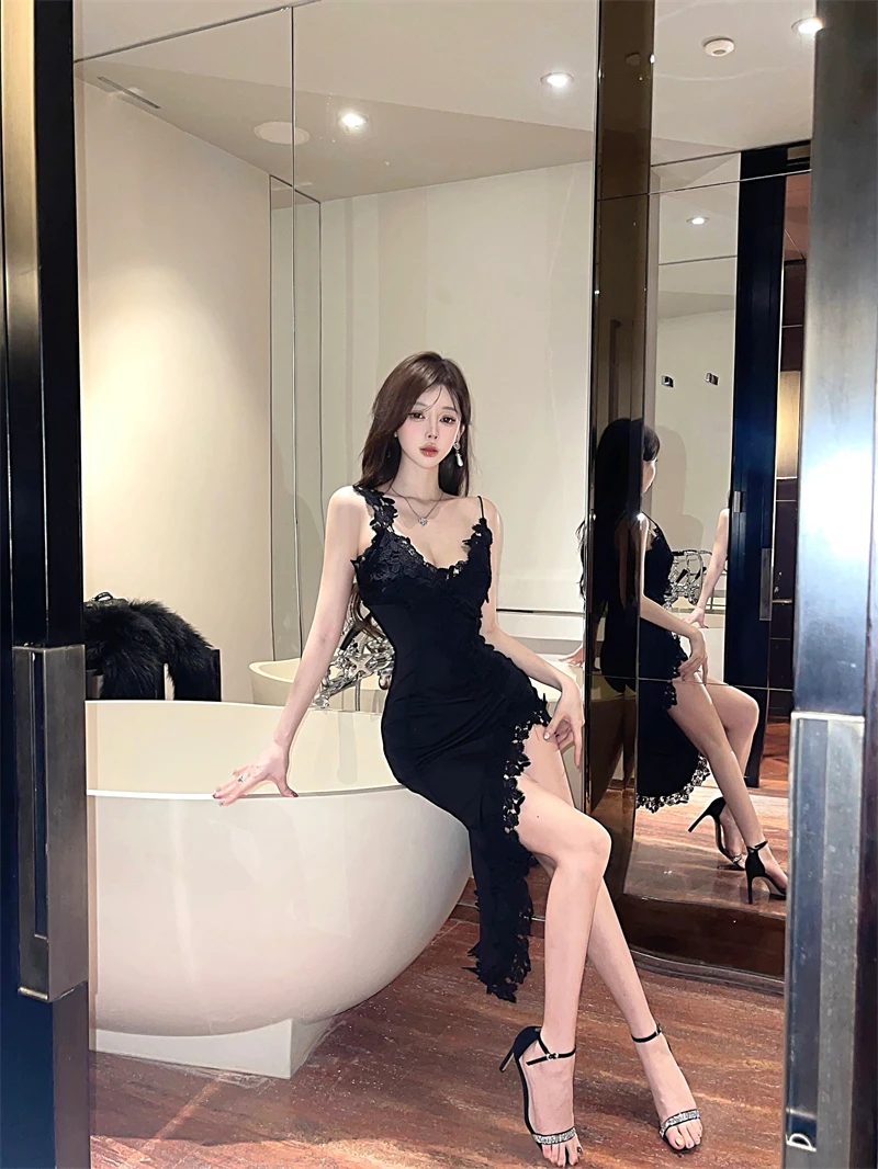 Vestido con encaje