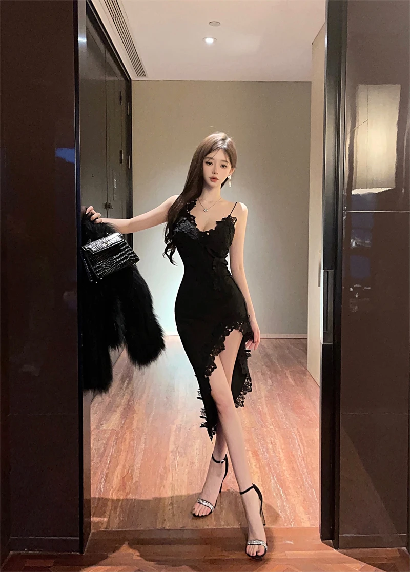 Vestido con encaje