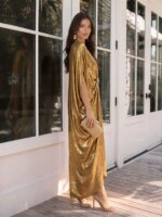 Vestido para mujer con escote en V - Imagen 3