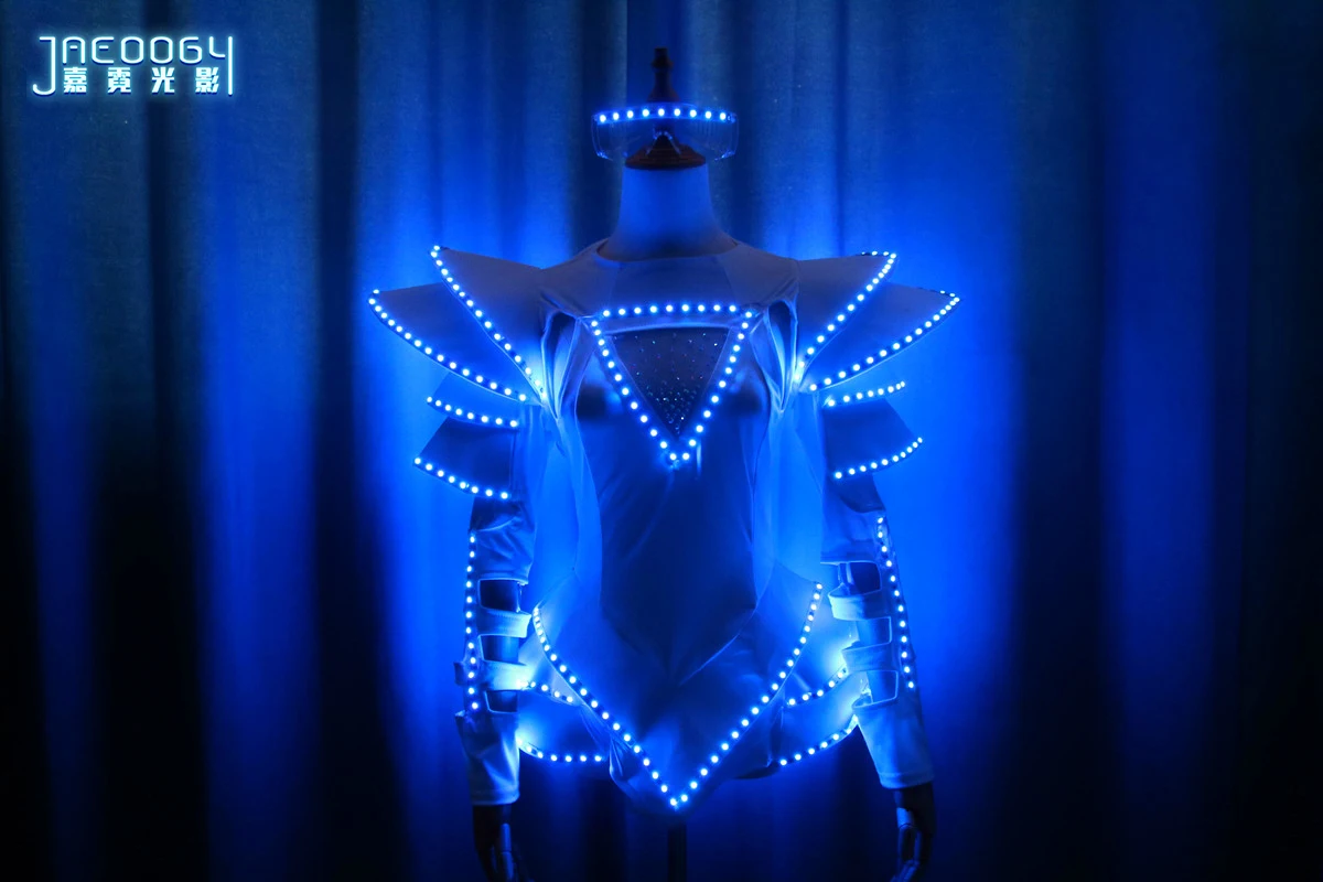 Falda brillante LED para mujer, accesorios brillantes para fiesta de DJ de noche, espectáculo de escenario, falda brillante de Ballet Sexy, nuevo estilo