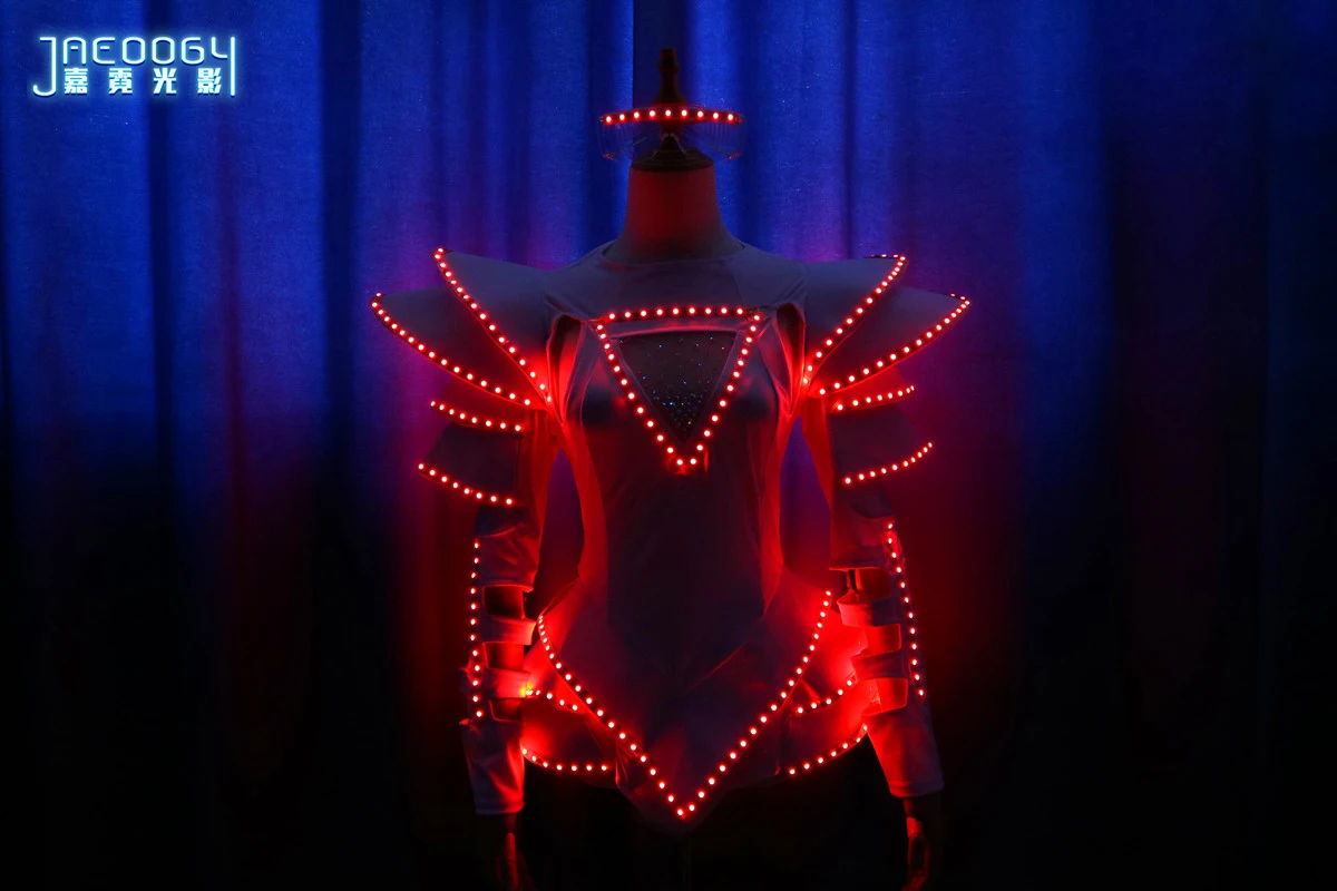 Falda brillante LED para mujer, accesorios brillantes para fiesta de DJ de noche, espectáculo de escenario, falda brillante de Ballet Sexy, nuevo estilo