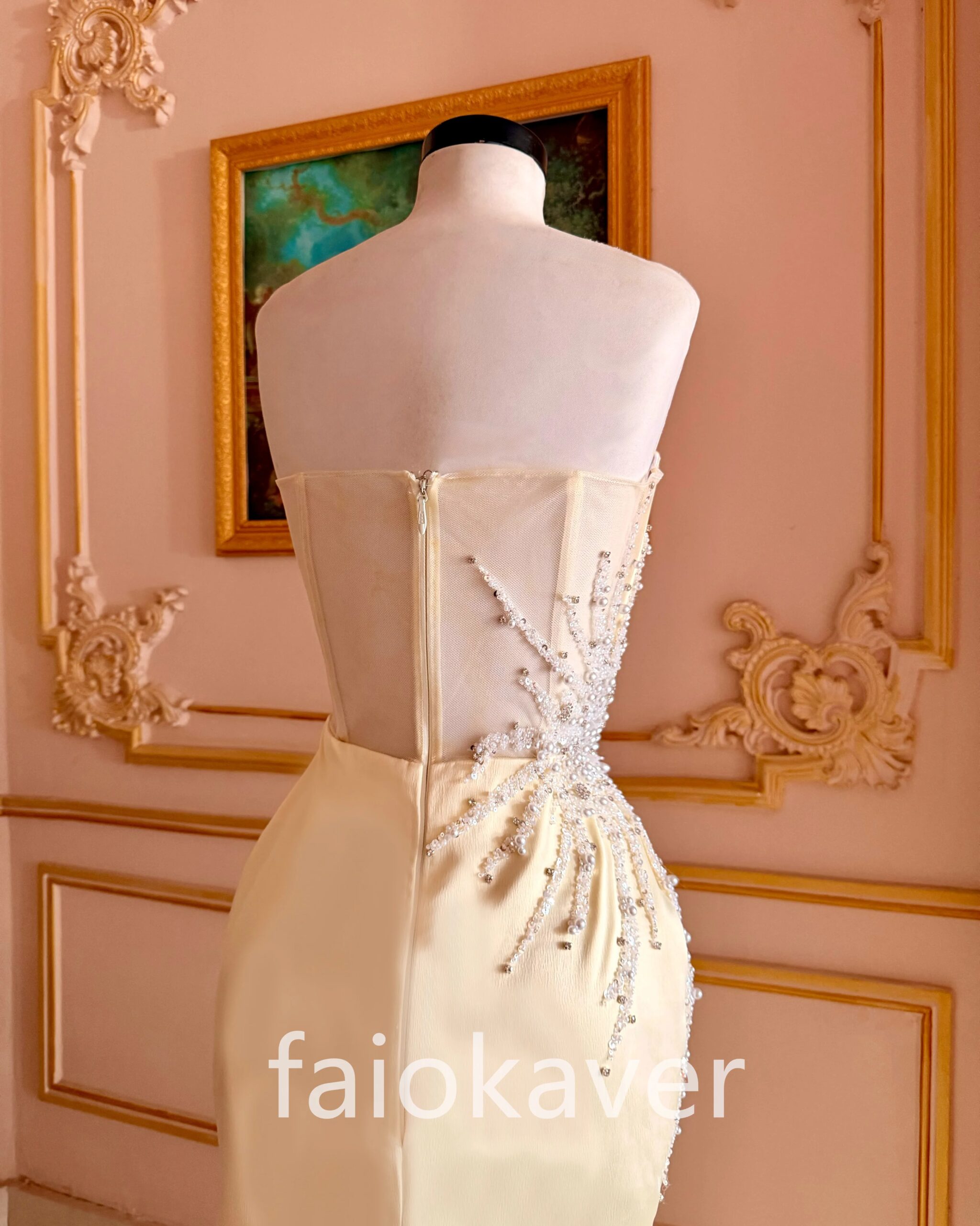 Vestidos de fiesta de sirena de color amarillo crema, con lentejuelas y cuentas brillantes, sin mangas, vestidos de noche de satén hasta el suelo, vestidos de invitada de boda personalizados.