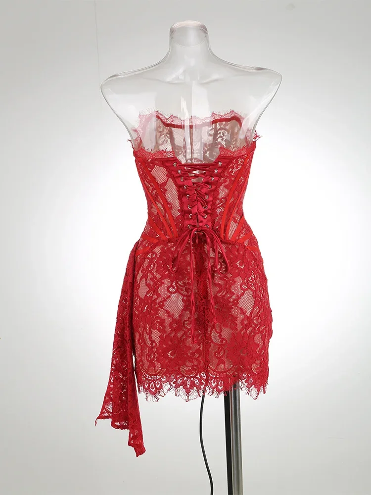 Vestido para mujer con encaje