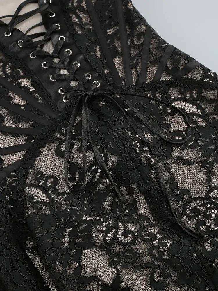 Vestido para mujer con encaje