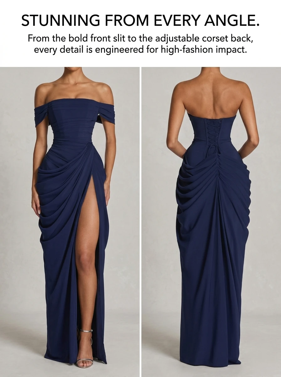 Vestido para mujer de poliéster