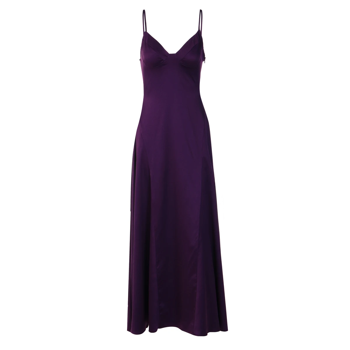 Vestido largo de corte ajustado con cuello en V, elegante y sencillo, de la marca Hugcitar, ideal para mujeres, con cremallera, perfecto para fiestas, eventos de noche, cumpleaños o como vestido de verano.
