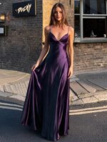 Vestido para mujer con escote en V - Imagen 4