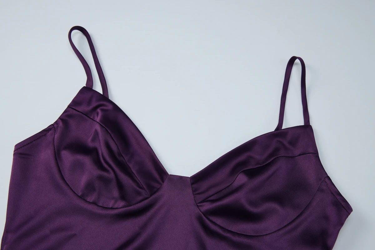 Vestido largo de corte ajustado con cuello en V, elegante y sencillo, de la marca Hugcitar, ideal para mujeres, con cremallera, perfecto para fiestas, eventos de noche, cumpleaños o como vestido de verano.