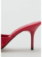 Sandalias de mujer Mango 2025: Novedad de otoño, casuales, de tacón fino, versátiles, con punta abierta, lazo de mariposa, pa... - Imagen 4