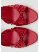 Sandalias de mujer Mango 2025: Novedad de otoño, casuales, de tacón fino, versátiles, con punta abierta, lazo de mariposa, pa... - Imagen 3