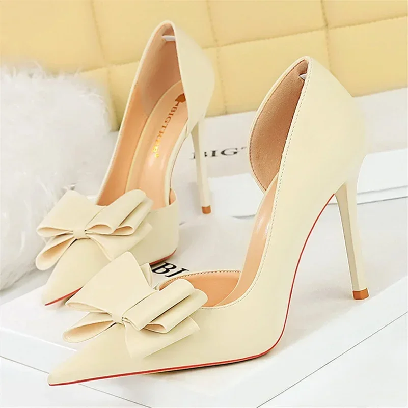 Zapatos de tacón alto de 2024 cm para mujer, calzado de satén de seda con agujeros laterales, color morado y verde, estilo Kawaii, para fiesta de graduación, 10,5