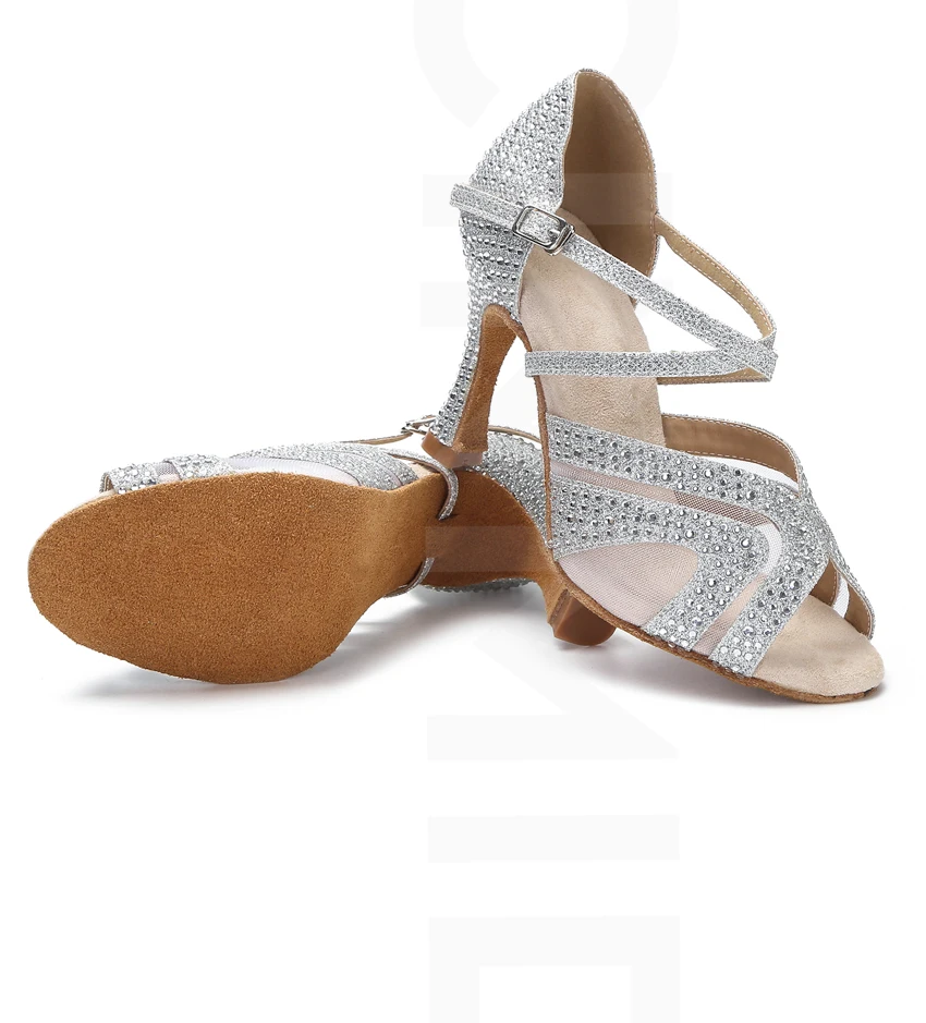 CINMIDY, zapatos de baile latino rojos para mujer, tango, Salsa, entrenamiento de salón, baile, tacón alto, zapatos de boda a la moda para mujer