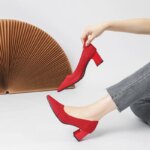 Zapatos de Tacón Alto para Mujer, Primavera-Otoño 2026, Nuevos, Tejidos Suaves, Transpirables y Cómodos - Imagen 6