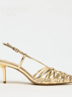 Sandalias de tacón alto fino con punta hueca y estilo bohemio a la moda, transpirables, para mujer, con adhesivo. - Imagen 5