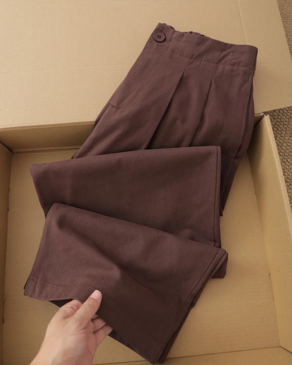 Pantalones anchos de algodón de cintura alta estilo coreano para mujer, pantalones informales holgados de corte recto, pantal...