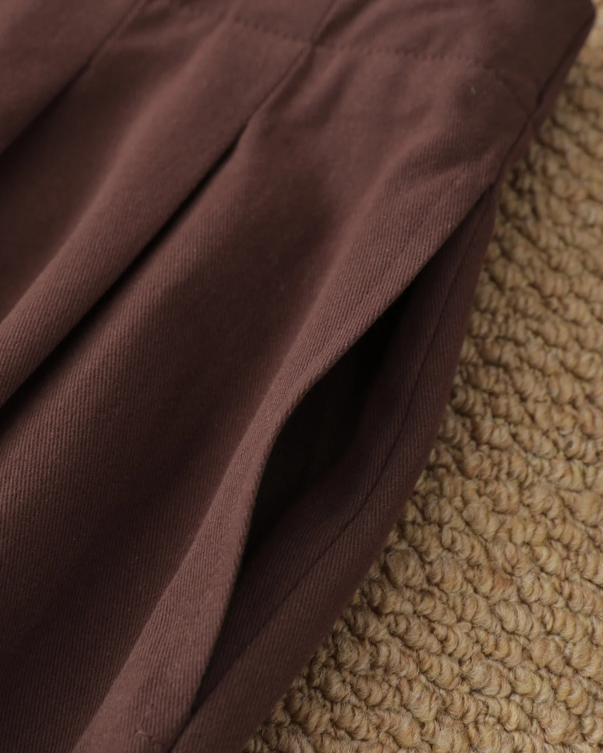 Pantalones anchos de algodón de cintura alta estilo coreano para mujer, pantalones informales holgados de corte recto, pantal...