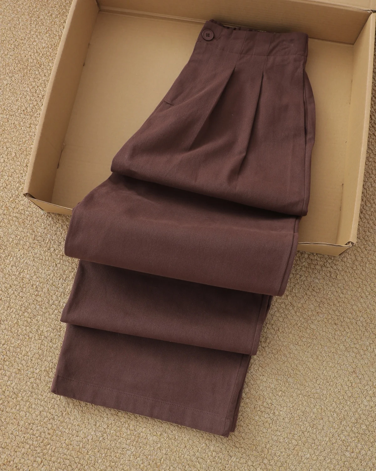 Pantalones anchos de algodón de cintura alta estilo coreano para mujer, pantalones informales holgados de corte recto, pantal...
