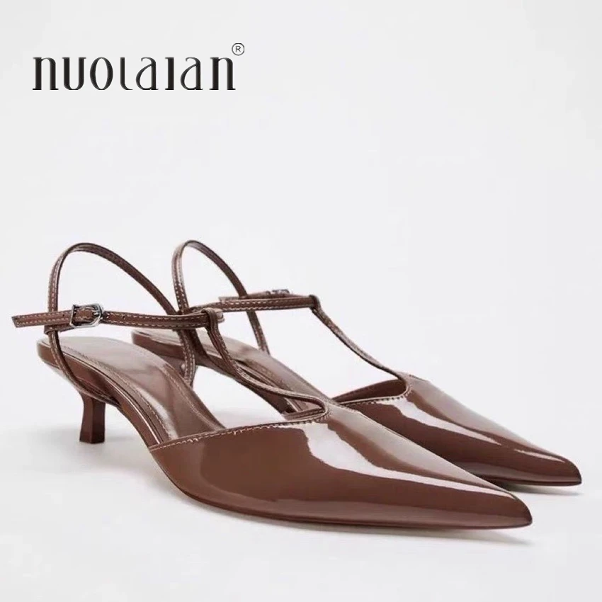 2025 zapatos de tacón con hebilla a la moda para mujer, sandalias sexis con punta estrecha y tacones altos finos, zapatos de vestir para fiesta de boda a la moda 2025 zapatos de tacón con hebilla a la moda para mujer, sandalias sexis con punta estrecha y tacones altos finos, zapatos de vestir para fiesta de boda a la moda