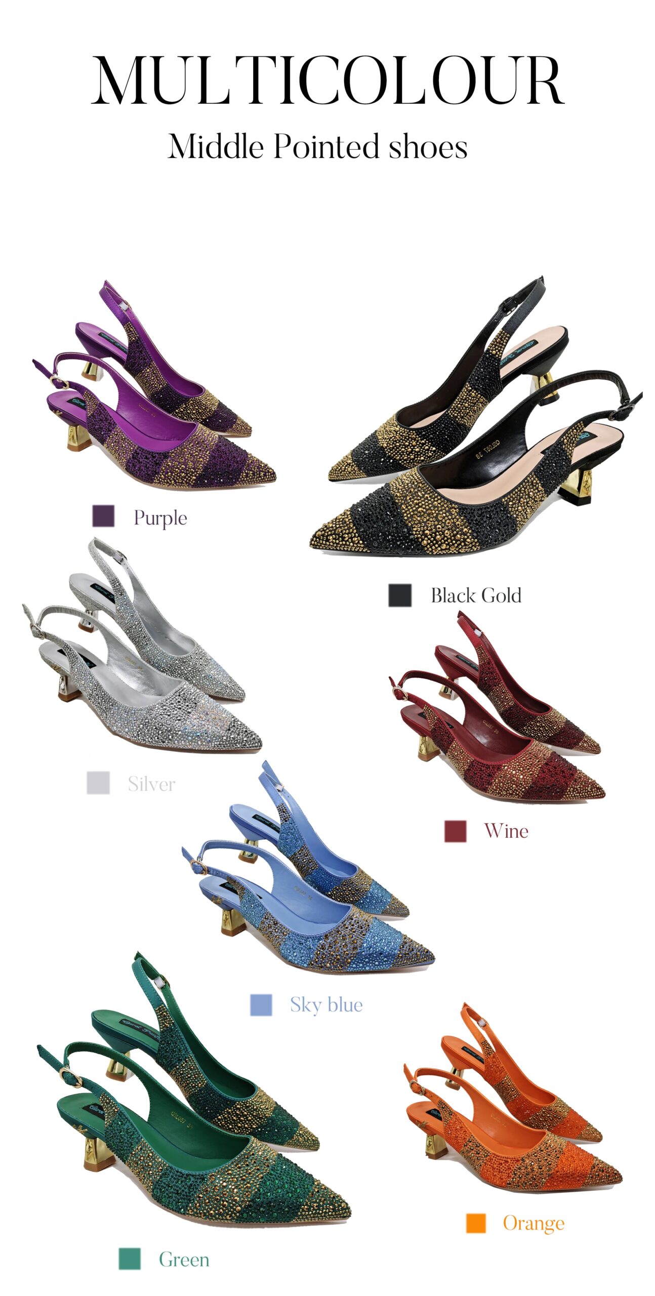 Conjunto de Zapatos y Bolso Verdes de Diseño Italiano de Lujo para Mujer, con Pedrería, para Bodas y Fiestas, 2026