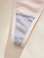 8PCS Bragas de mujer de malla sólida, ropa interior de talle bajo, tanga fina para mujer, lencería sexy - Imagen 5