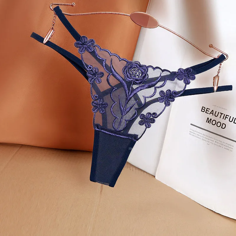 Braguitas de mujer sexys de talle bajo, tanga transparente para mujer, ropa interior sexy, braguitas de tiras finas.